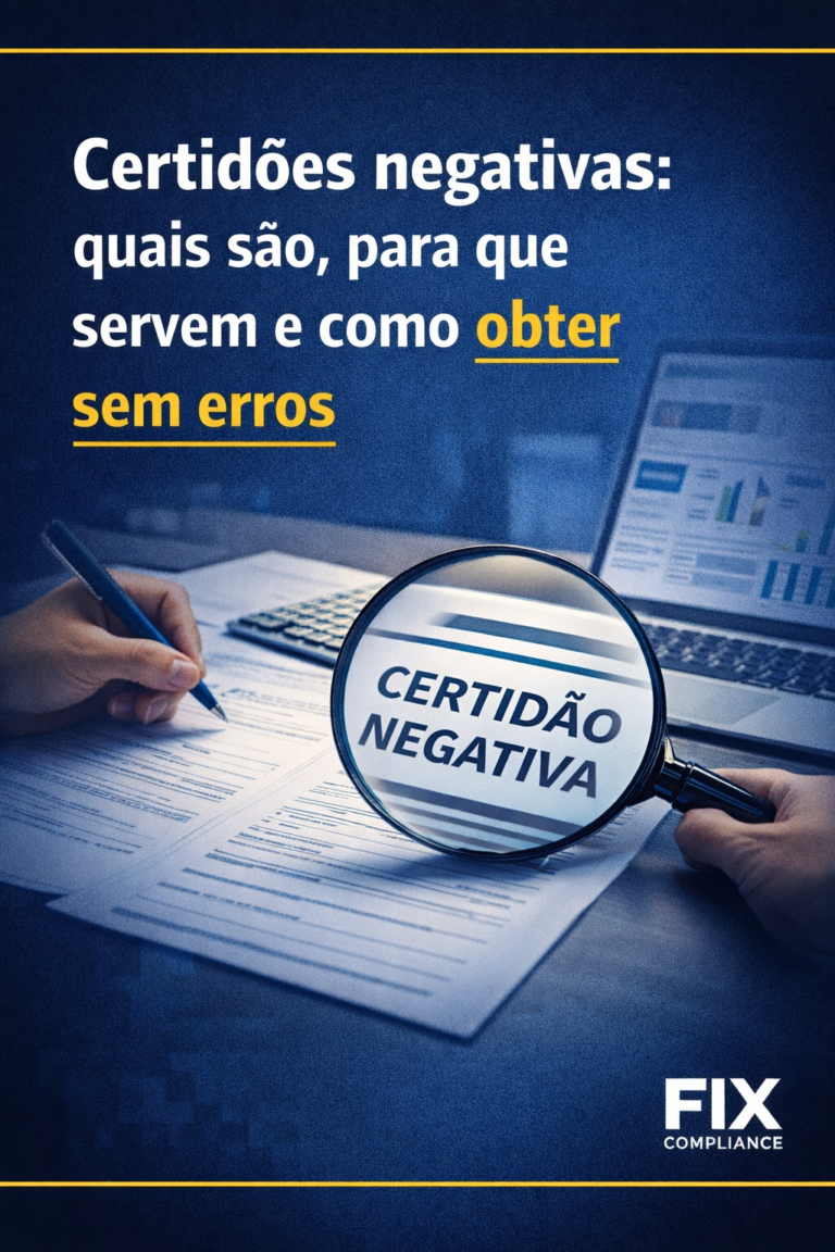 Certidões negativas quais são, para que servem e como obter sem erros