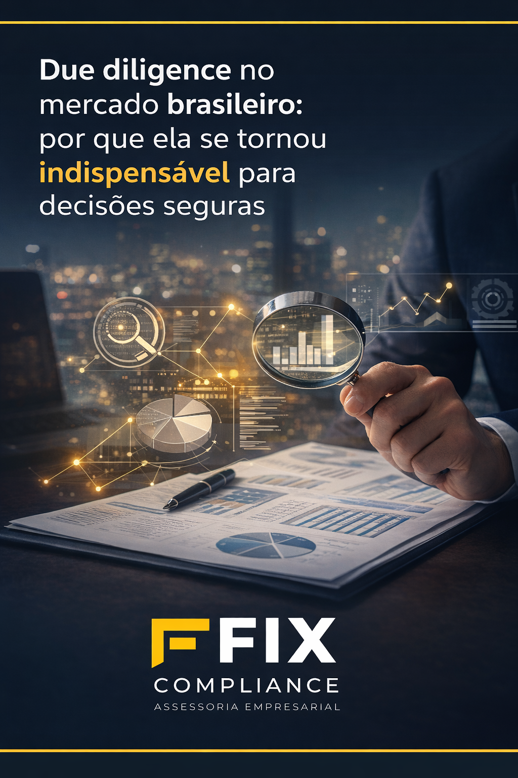 Due diligence no mercado brasileiro: por que ela se tornou indispensável para decisões seguras