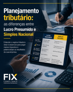 Planejamento tributário e as diferenças entre os regimes Lucro Presumido e Simples Nacional, com foco em prestadoras de serviços