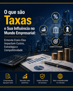 O que são Taxas e Sua Influência no Mundo Empresarial: Entenda Como Elas Impactam Custos, Estratégia e Competitividade