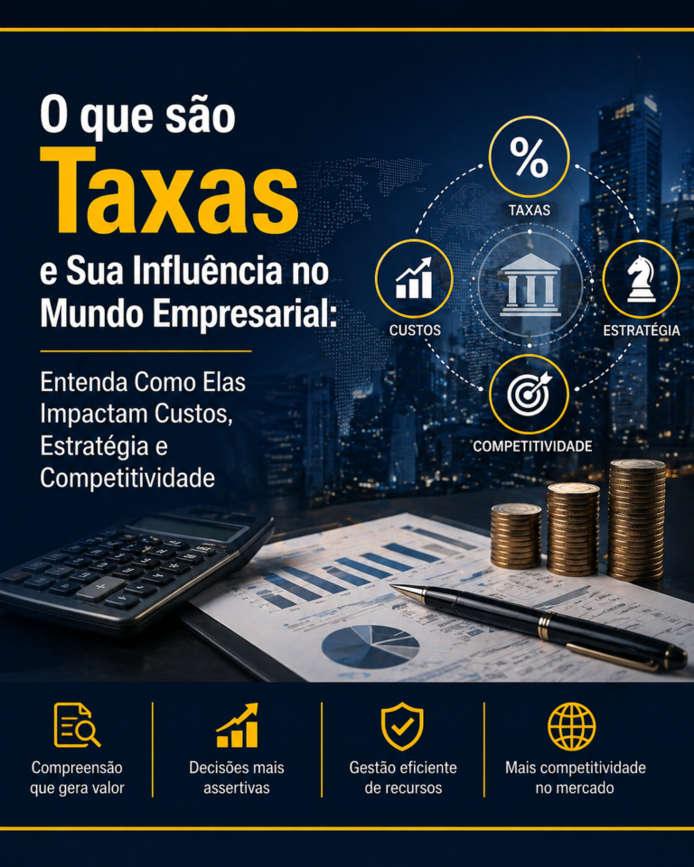 O que são Taxas e Sua Influência no Mundo Empresarial: Entenda Como Elas Impactam Custos, Estratégia e Competitividade