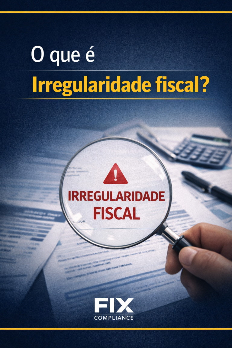 O que é Irregularidade fiscal?