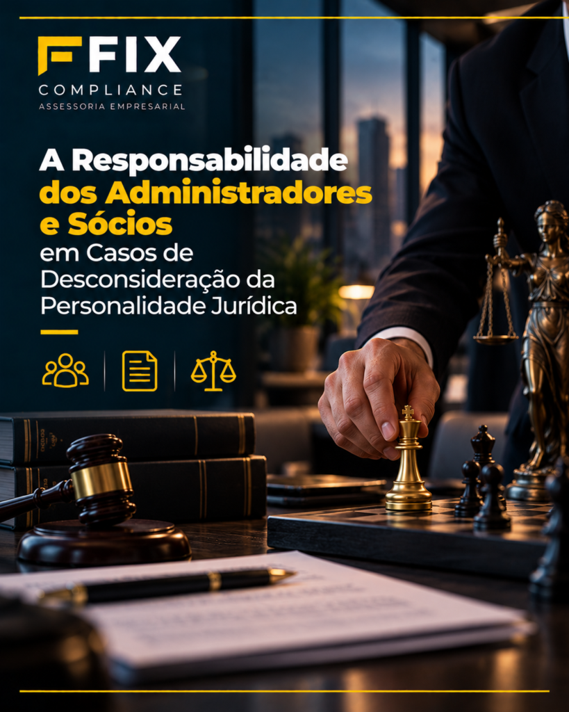 A Responsabilidade dos Administradores e Sócios em Casos de Desconsideração da Personalidade Jurídica