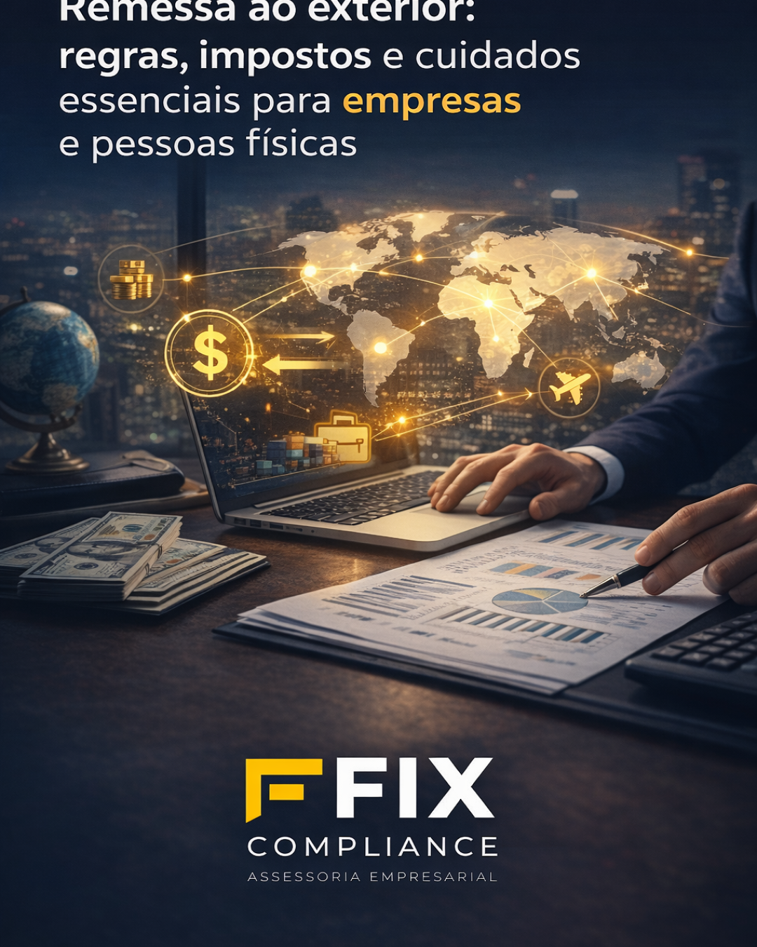 Remessa ao exterior: regras, impostos e cuidados essenciais para empresas e pessoas físicas