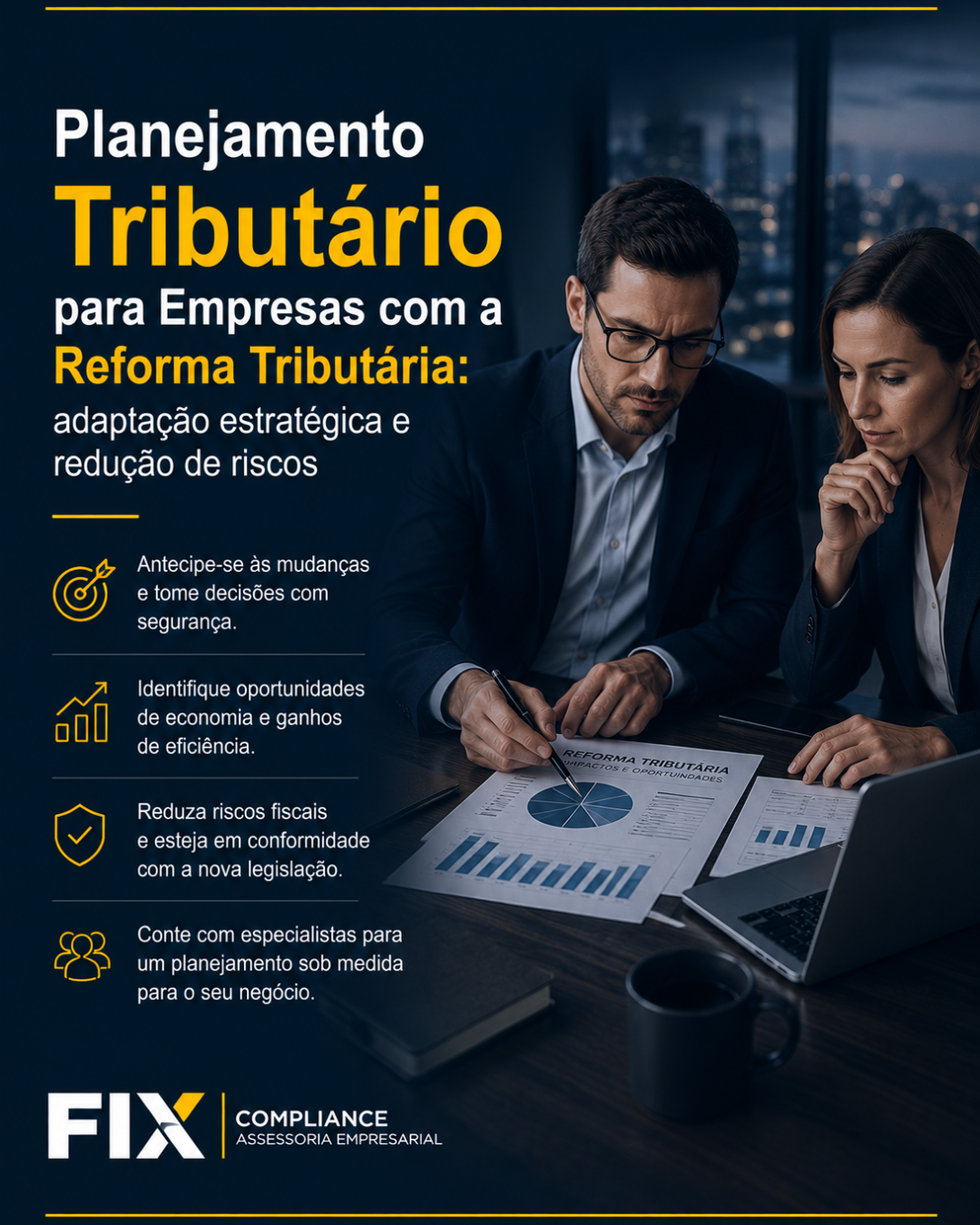 Planejamento Tributário para Empresas com a Reforma Tributária: adaptação estratégica e redução de riscos