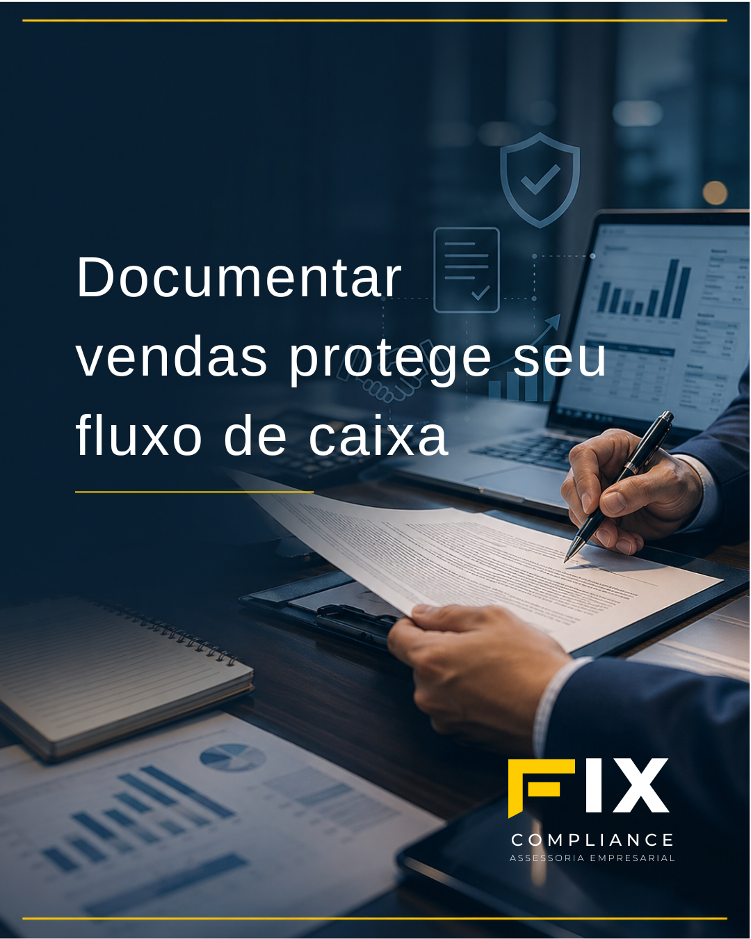 [PRONTO] Documentação de vendas - como prevenir calotes e fortalecer o fluxo de caixa da sua empresa - imagem